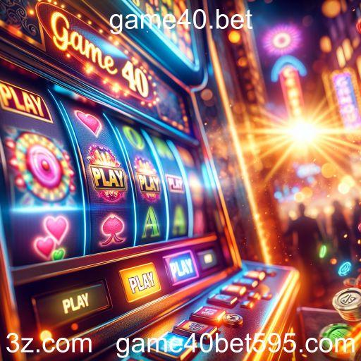 Caça-Níqueis: A Diversão que Não Para de Girar no game40.bet